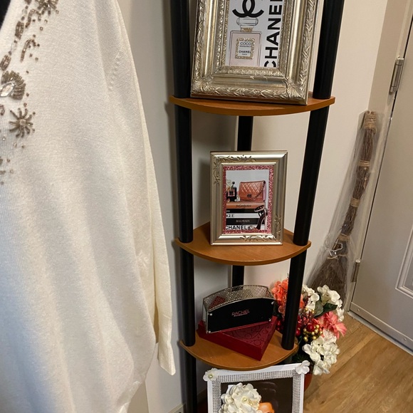 GEORGE BEADED SWEATER WOMEN SZ 22-24 OFF WHITE SCOOP NECK LONG SLEEVE NWT PTP 26 - Picture 4 of 8